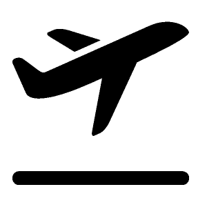 Samolot startujący z płyty lotniska